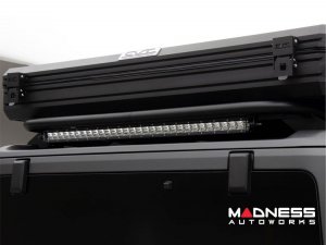 Ford Bronco Roof Rack - ZROADZ - 4 Door - Kit w/ Amber & White LED Pods & Rear Light Bar